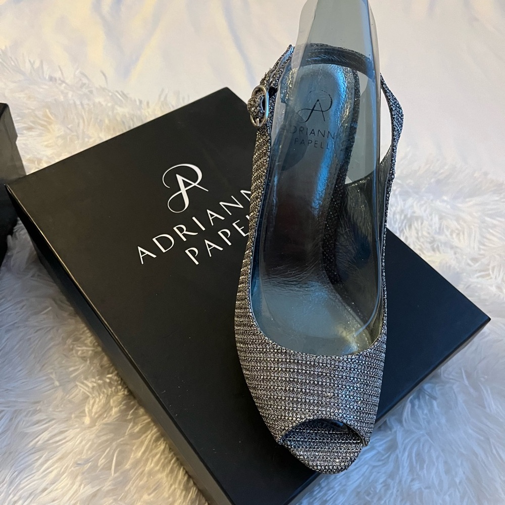 Silver heels